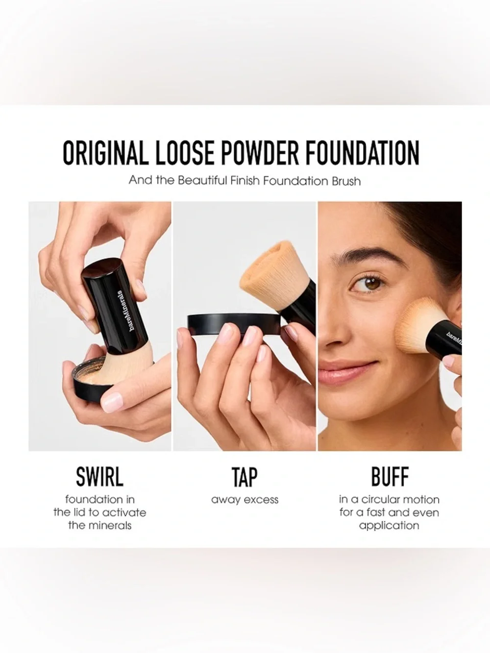 bareMinerals Deluxe Original Loose Mineral Foundation SPF 15 - NWT